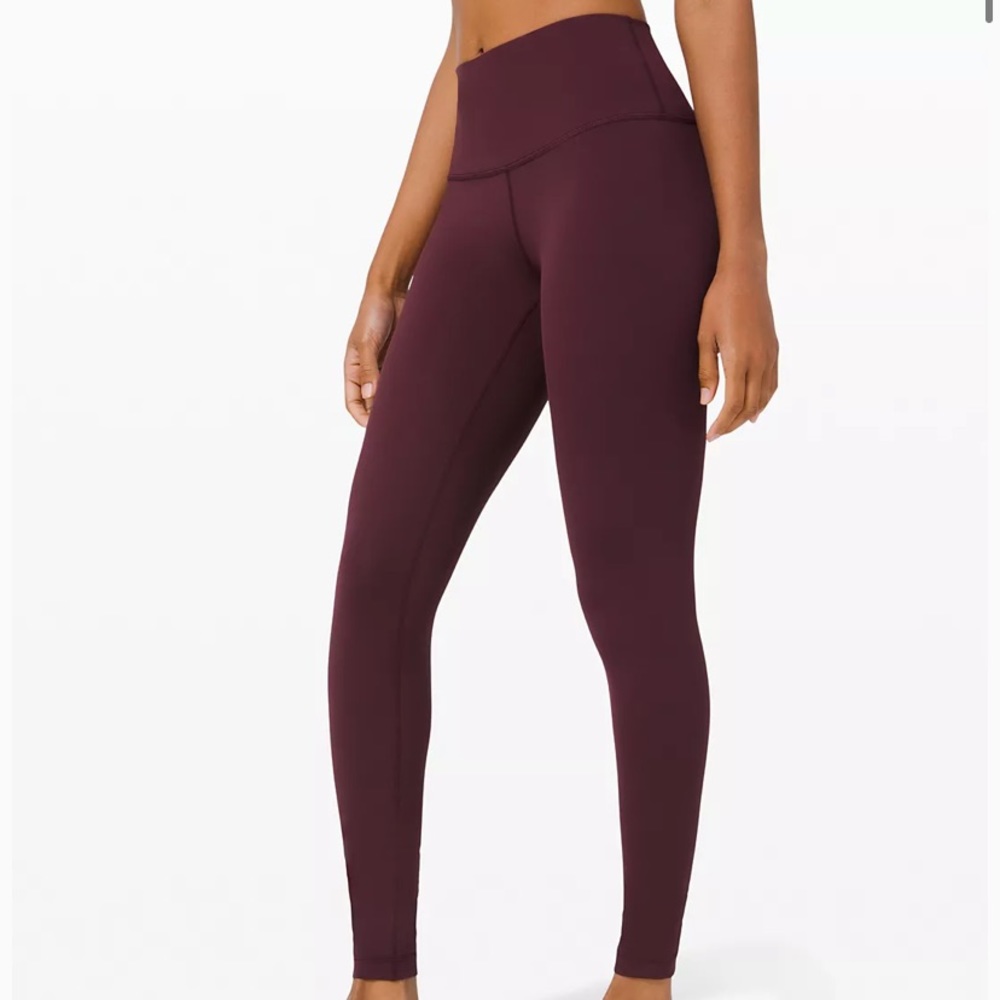 Lululemon high rise Wunder Under leggings